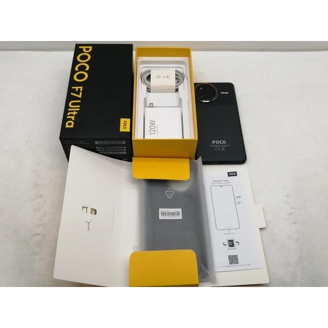 【中古】Xiaomi 国内版 【SIMフリー】 Poco F7 Ultra ブラック 16GB 512GB【仙台イービーンズ】保証期間１ヶ月【ランクA】の画像