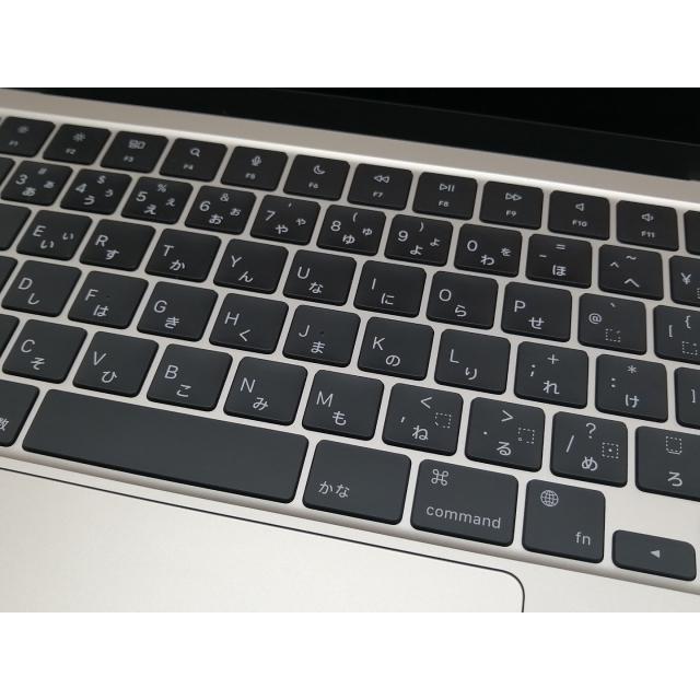 中古】MacBook Air 13インチ M3(CPU:8C/GPU:10C) 24GB/512GB スター