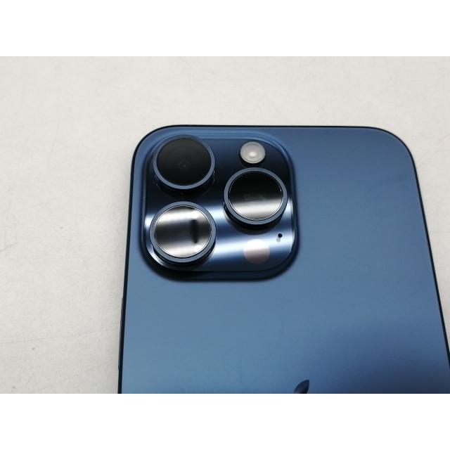 【中古】Apple au 【SIMフリー】 iPhone 15 Pro Max 256GB ブルーチタニウム MU6T3J/A【仙台イービーンズ】保証期間１ヶ月【ランクA】の画像