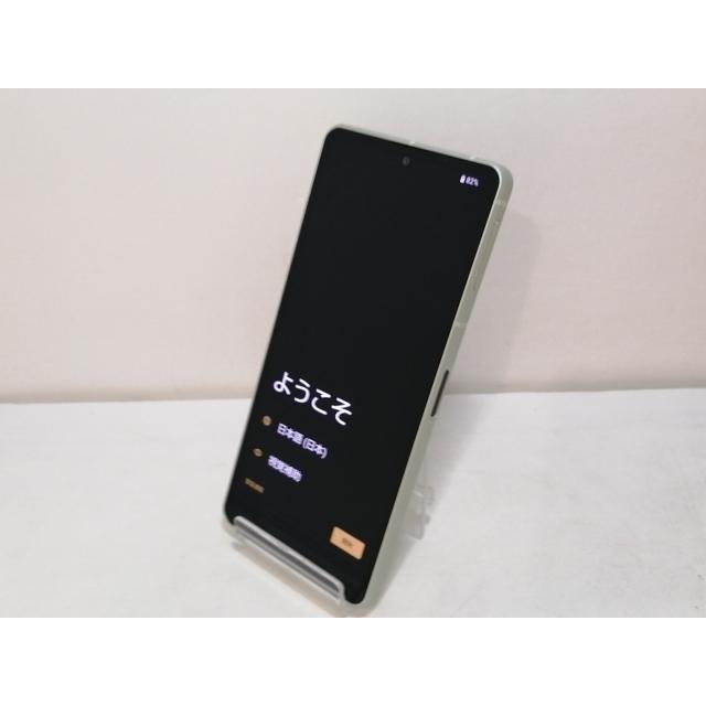 中古】SHARP docomo 【SIMフリー】 AQUOS sense8 ペールグリーン 6GB