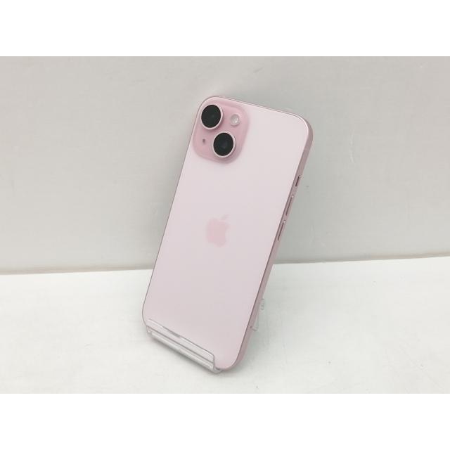 中古】Apple 国内版 【SIMフリー】 iPhone 15 256GB ピンク MTMP3J/A