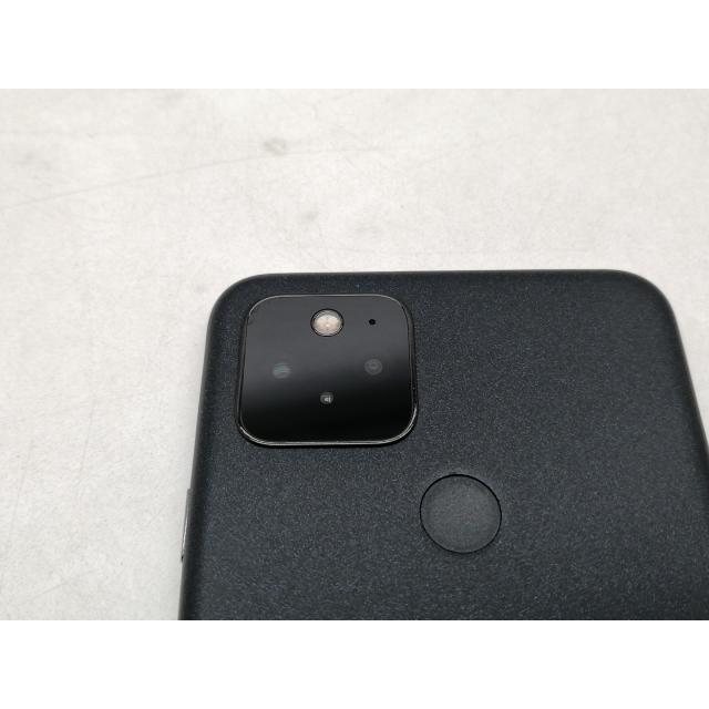 中古】Google au 【SIMロック解除済み】 Pixel 5 Just Black 8GB 128GB