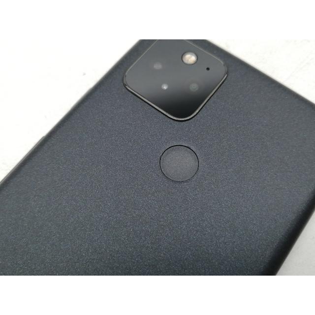 ANDROID - Google pixel 5 128GB SIMロック解除済み 中古】Google au 【SIMロック解除済み】 Pixel 5 Just Black 8GB 128GB