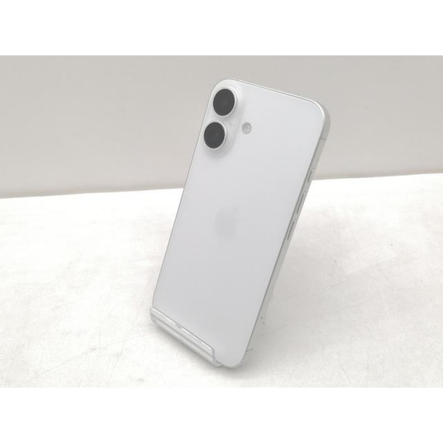 中古】Apple 国内版 【SIMフリー】 iPhone 16 256GB ホワイト MYDX3J/A