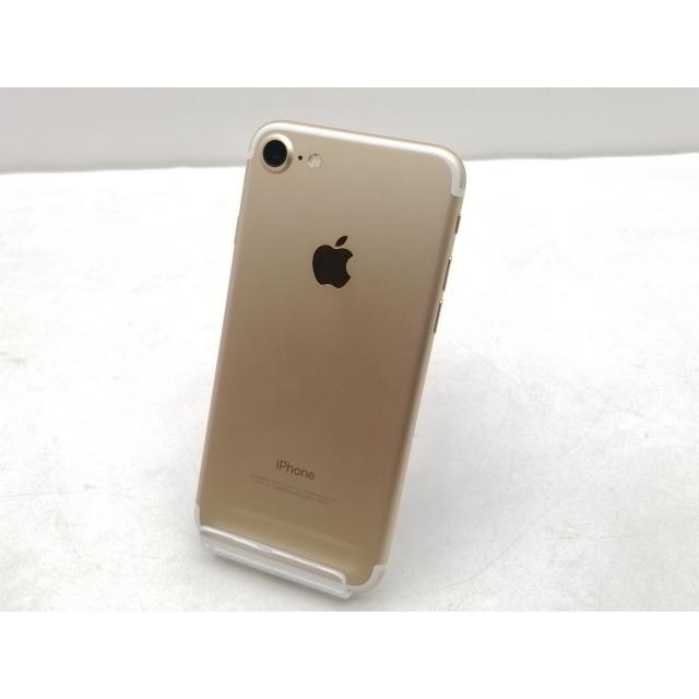 中古】Apple au 【SIMロック解除済み】 iPhone 7 32GB ゴールド MNCG2J 