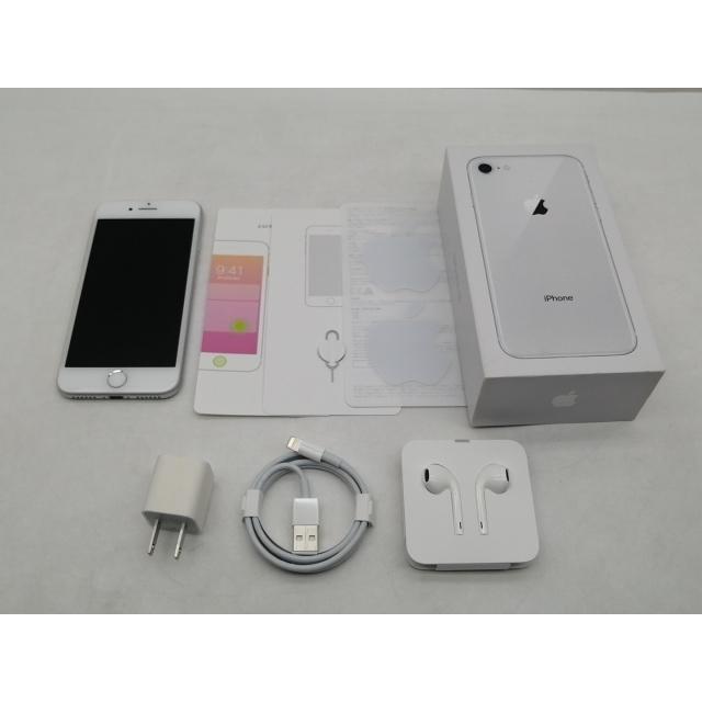 中古】Apple docomo 【SIMロック解除済み】 iPhone 8 64GB シルバー