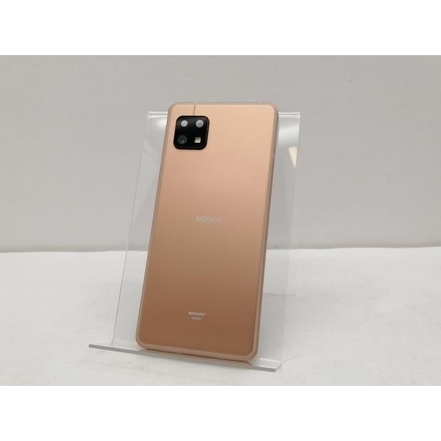 中古】SHARP UQmobile 【SIMフリー】 AQUOS sense6s ライトカッパー