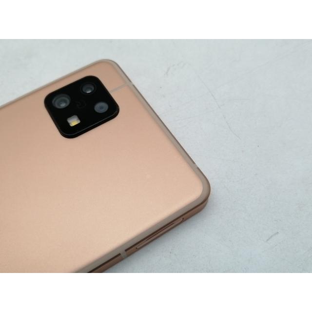 中古】SHARP UQmobile 【SIMフリー】 AQUOS sense6s ライトカッパー