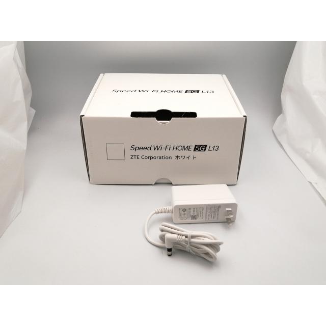 中古】ZTE UQmobile 【SIMフリー】 Speed Wi-Fi HOME 5G L13 ZTR02【EC