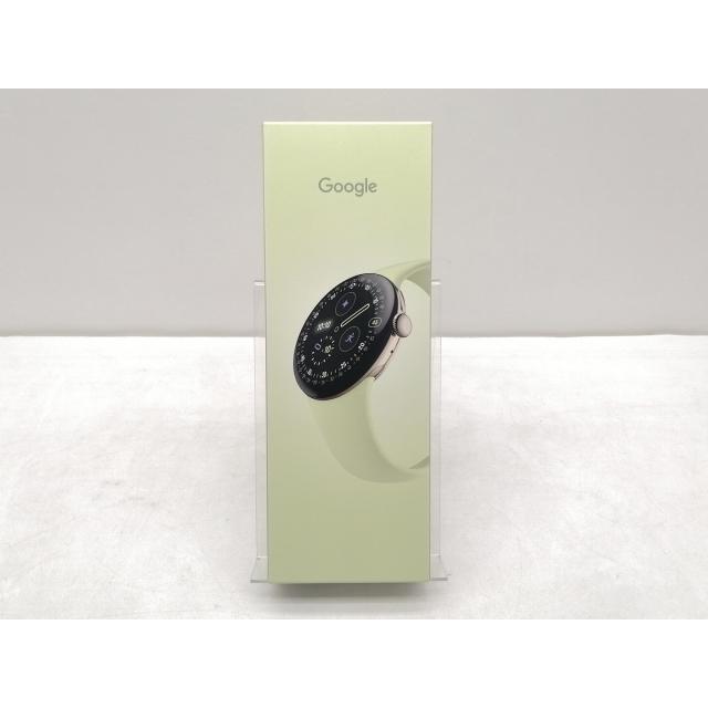 未使用】Google Pixel Watch4 LTEモデル 41mm Champagne Gold アルミ 