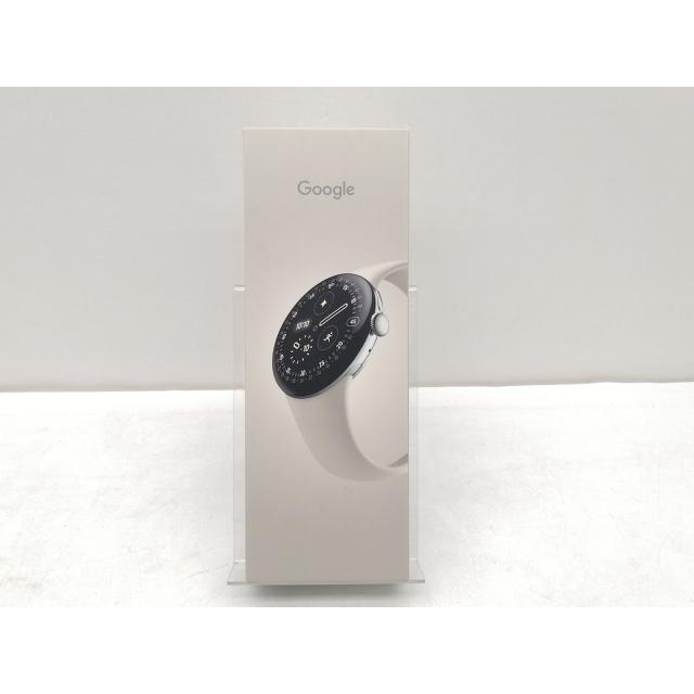 未使用】Google Pixel Watch4 LTEモデル 41mm Polished Silver アルミ 