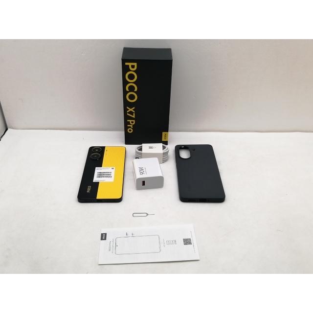 中古】Xiaomi 【SIMフリー】 Poco X7 Pro イエロー 12GB 512GB
