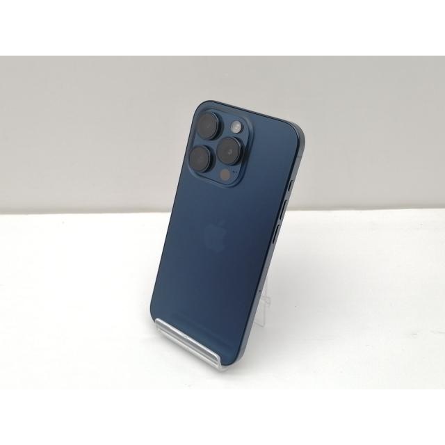 中古】Apple au 【SIMフリー】 iPhone 15 Pro 256GB ブルーチタニウム