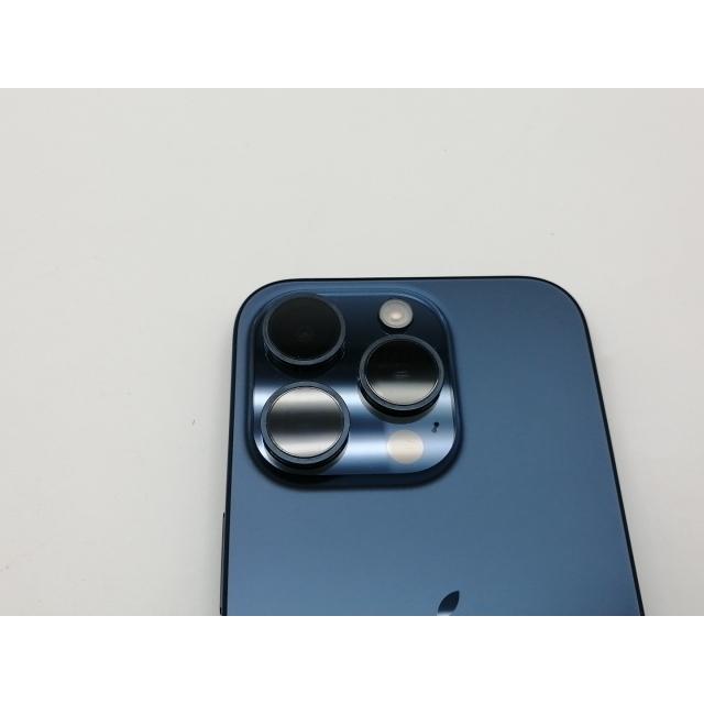 中古】Apple au 【SIMフリー】 iPhone 15 Pro 256GB ブルーチタニウム