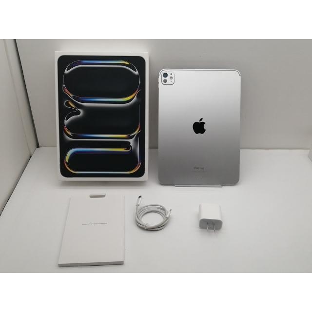 中古】Apple 【Wi-Fi】 11インチ iPad Pro（M4/2024） 256GB シルバー