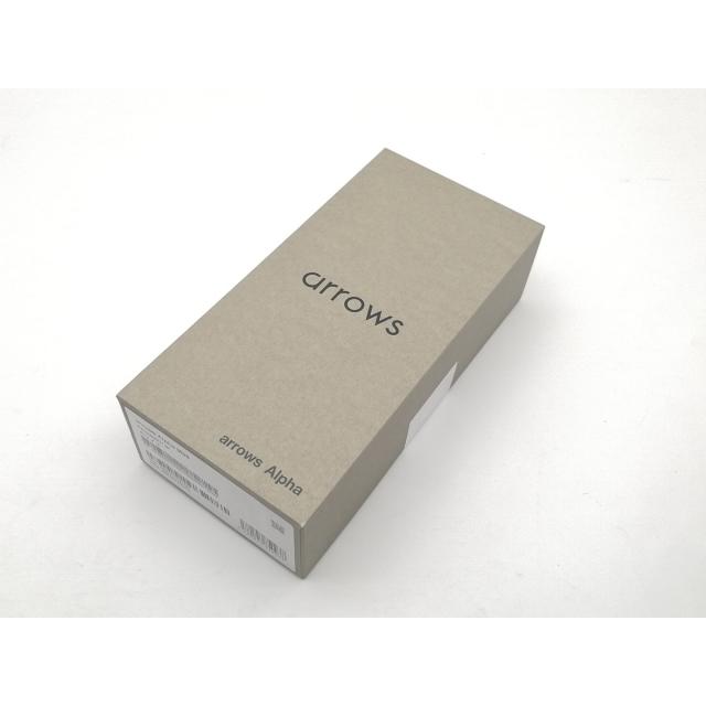 未使用】FCNT 国内版 【SIMフリー】 arrows Alpha ホワイト 12GB 512GB