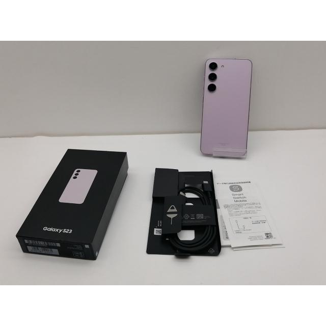 中古】SAMSUNG au 【SIMフリー】 Galaxy S23 ラベンダー 8GB 256GB