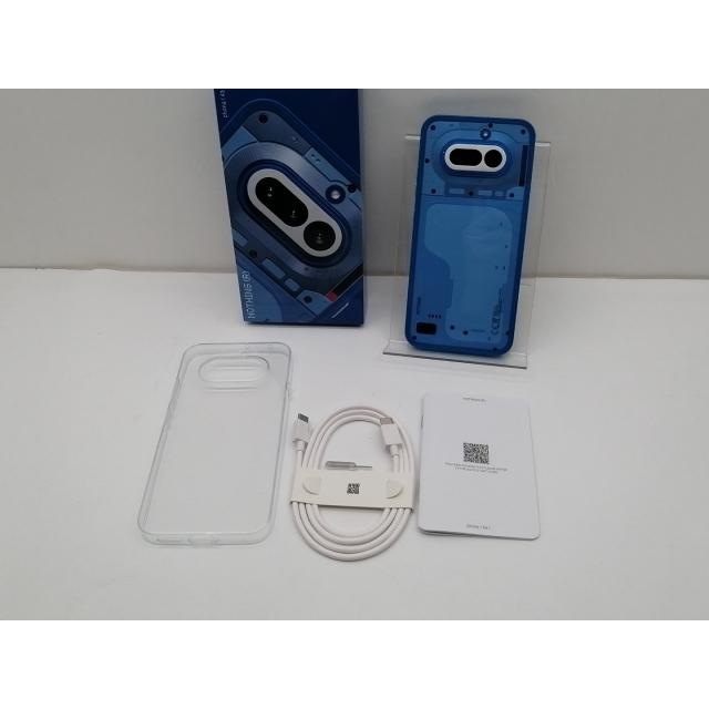 中古】NOTHING 国内版 【SIMフリー】 Nothing Phone (4a) ブルー 8GB