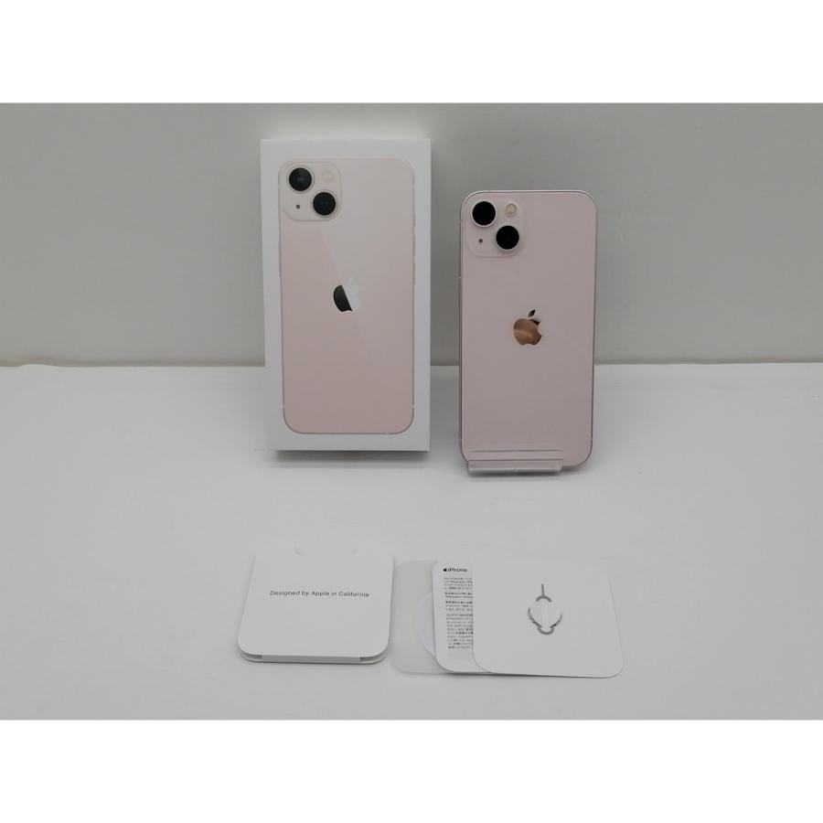 iPhone 13 【中古】Apple docomo 【SIMフリー】 128GB ピンク MLNE3J/A