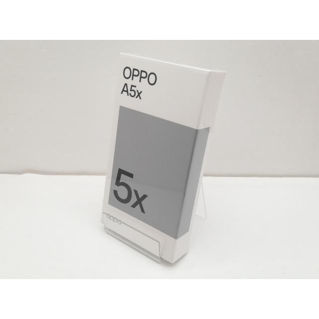 新品未開封・保証書付】OPPO A5x ホワイト 128GBSIMフリー2台セ OPPO