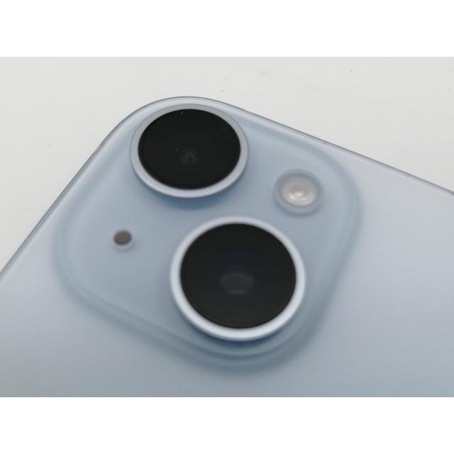 中古】Apple au 【SIMフリー】 iPhone 15 Plus 256GB ブルー MU0N3J/A
