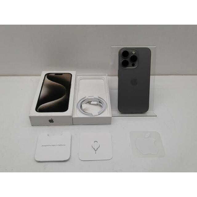 中古】Apple 国内版 【SIMフリー】 iPhone 15 Pro 512GB ナチュラル