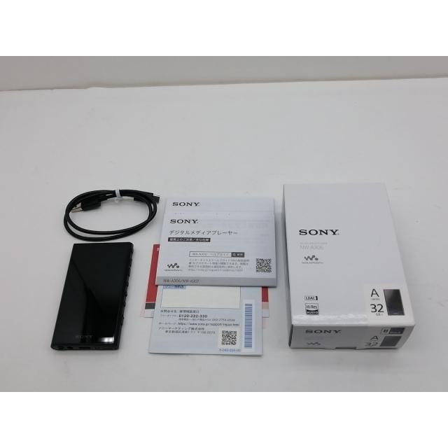中古】SONY WALKMAN(ウォークマン) NW-A306(B) 32GB ブラック【仙台