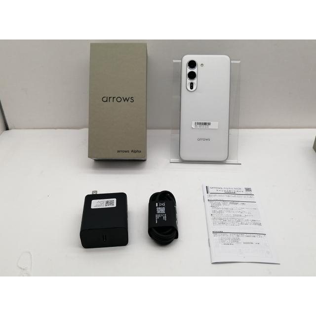 中古】FCNT 国内版 【SIMフリー】 arrows Alpha ホワイト 12GB 512GB