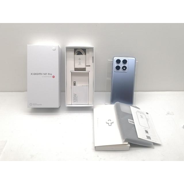 中古】Xiaomi 国内版 【SIMフリー】 Xiaomi 14T Pro 12GB 256GB チタン