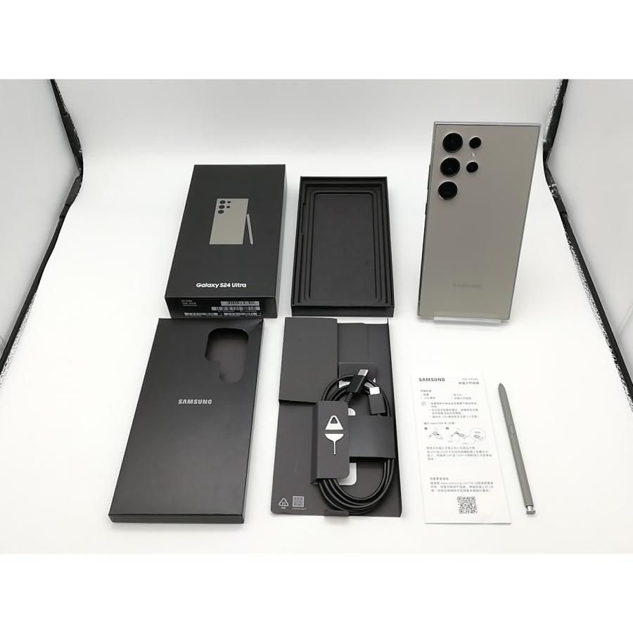 中古】SAMSUNG 海外版 【SIMフリー】 Galaxy S24 Ultra 12GB 256GB