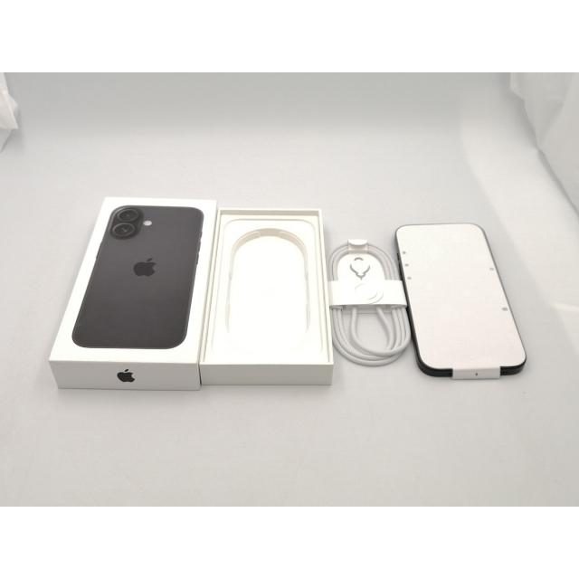 未使用】Apple 国内版 【SIMフリー】 iPhone 16 128GB ブラック MYDQ3J