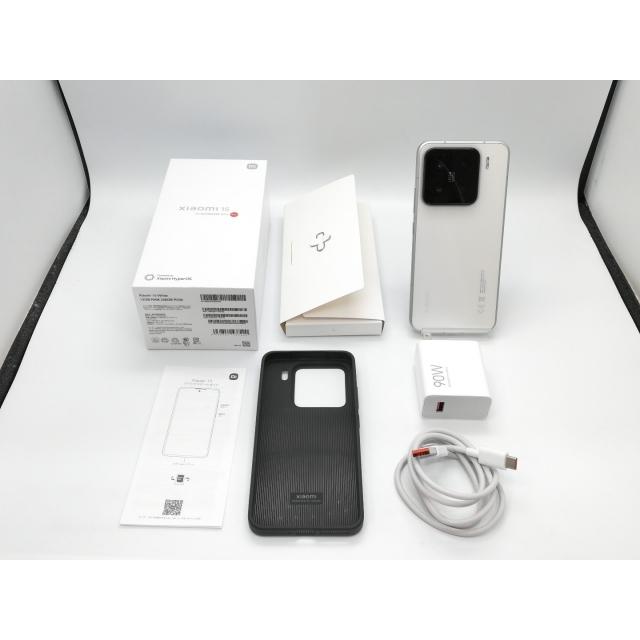 Xiaomi 15 白 新品未開封 12GB 256GB ホワイト 日本国内版 極美品】Xiaomi 15 ホワイト 12GB+256GB SIMフリー Xiaomi 15 (12GB