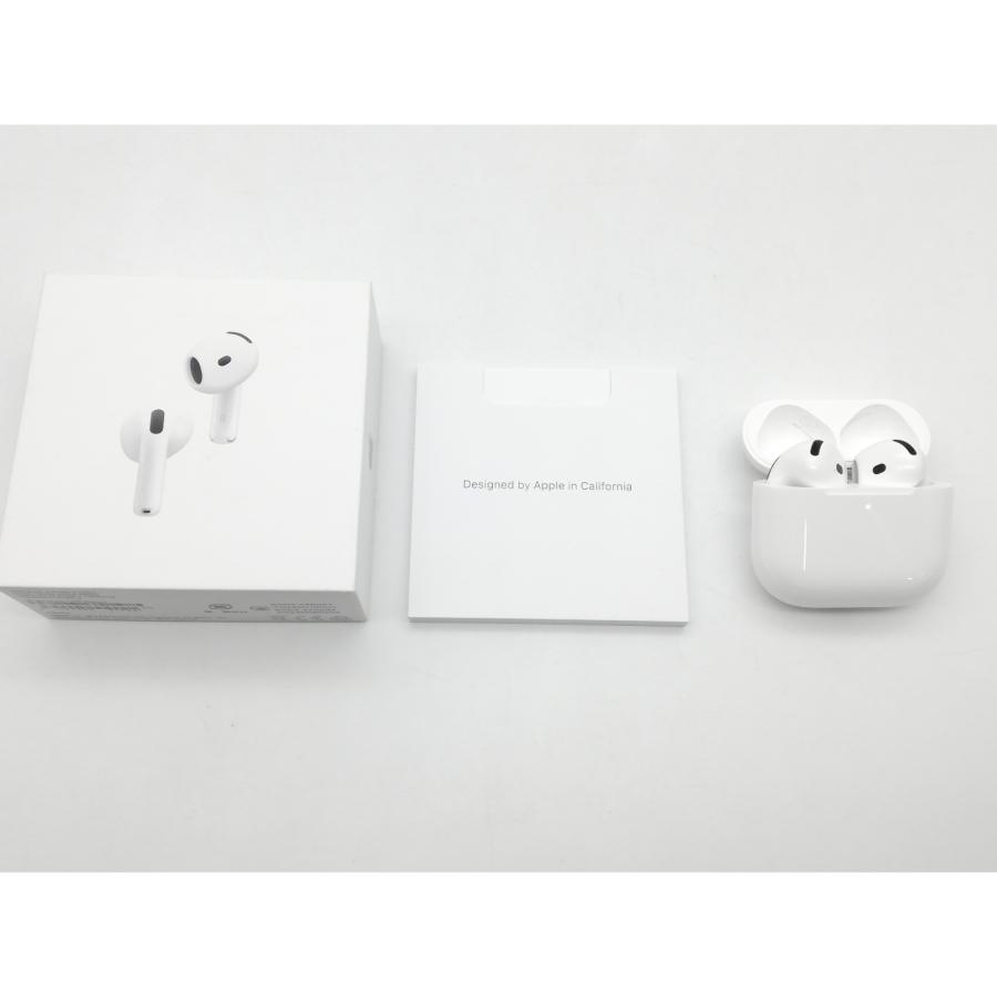 中古】Apple AirPods 4 アクティブノイズキャンセリング搭載モデル