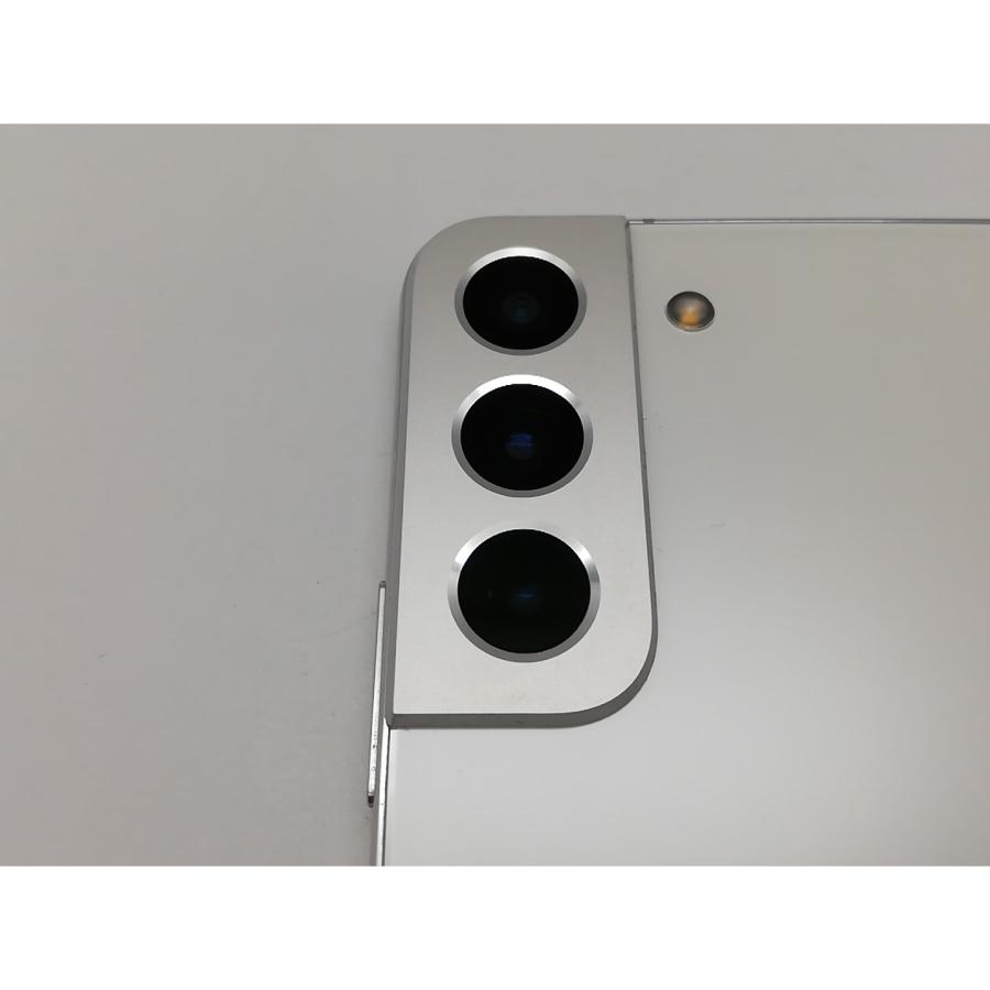 中古】SAMSUNG au 【SIMフリー】 Galaxy S22 ファントムホワイト 8GB