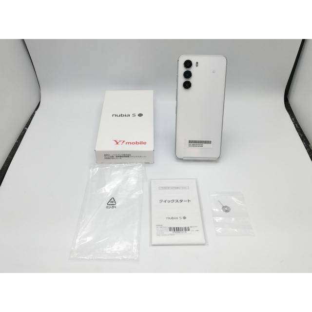 中古】ZTE ymobile 【SIMフリー】 nubia S 5G 4GB 128GB ホワイト
