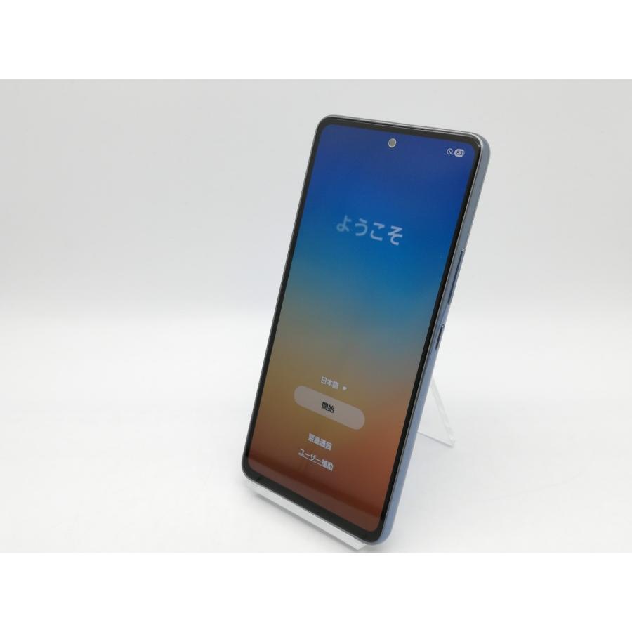 中古】SAMSUNG au 【SIMフリー】 Galaxy A53 5G オーサムブラック 6GB