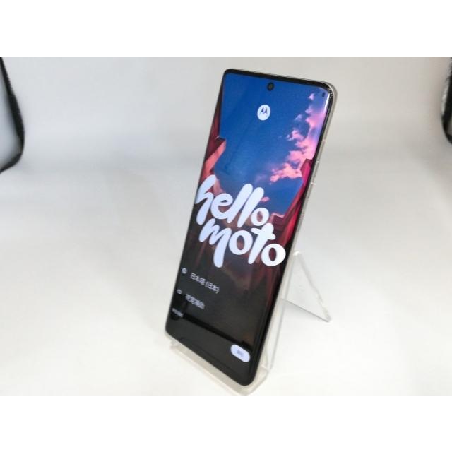 中古】MOTOROLA SoftBank 【SIMフリー】 motorola edge 50s pro バニラ
