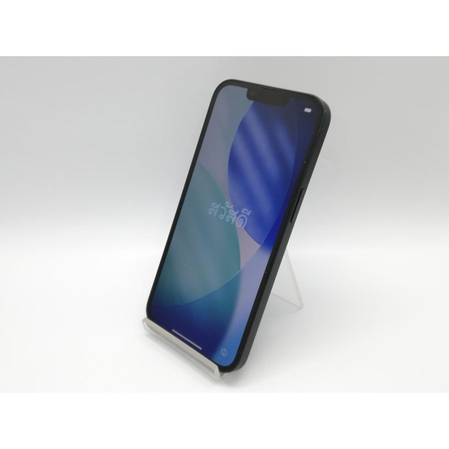 【中古】Apple 楽天モバイル 【SIMフリー】 iPhone 13 256GB ミッドナイト MLNH3J/A【鹿児島中町】保証期間１ヶ月【ランクC】の画像
