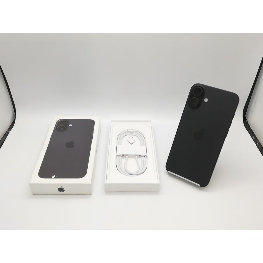 中古】Apple 国内版 【SIMフリー】 iPhone 16 Plus 128GB ブラック