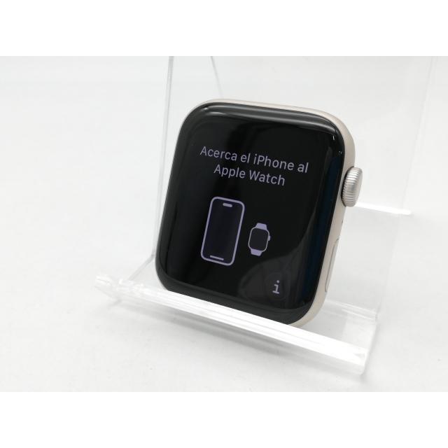 中古】Apple Apple Watch SE3 44mm GPS スターライトアルミニウム 