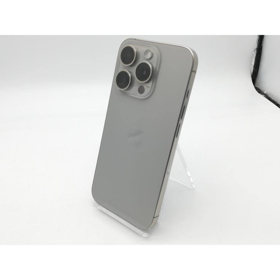 【中古】Apple 国内版 【SIMフリー】 iPhone 15 Pro 256GB ナチュラルチタニウム MTUF3J/A【鹿児島中町】保証期間１ヶ月【ランクC】の画像