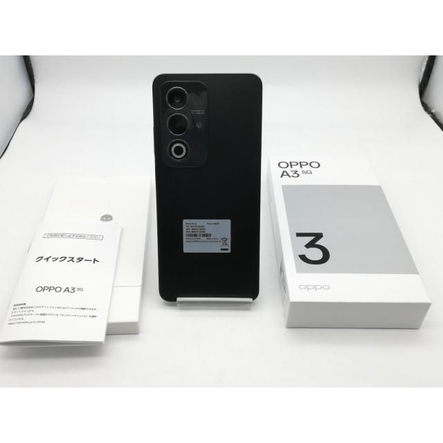 中古】Oppo ymobile 【SIMフリー】 OPPO A3 5G 4GB 128GB ブラック