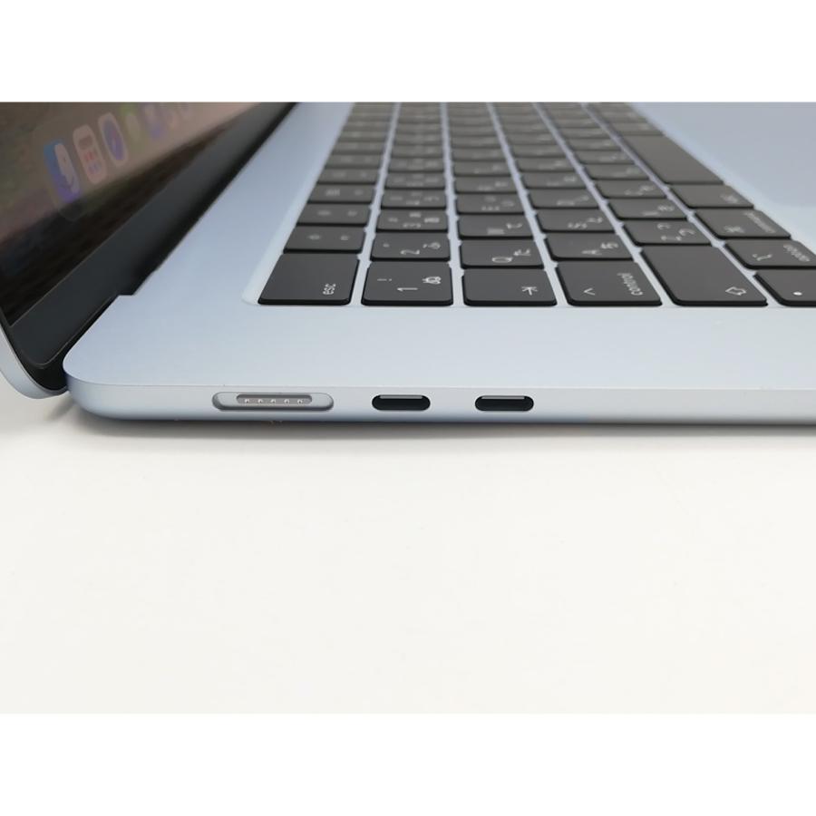 【中古】Apple MacBook Air 15インチ (M4,2025) M4(CPU:10C/GPU:10C) 16GB/256GB スカイブルー MC7A4J/A【鹿児島中町】保証期間１ヶ月【ランクA】の画像