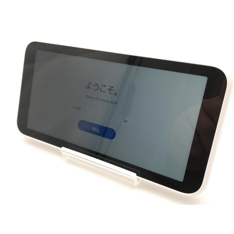 中古】SAMSUNG au 【SIMフリー】 Galaxy 5G Mobile Wi-Fi SCR01