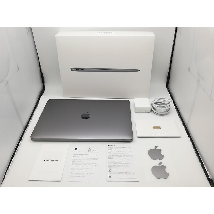 【中古】Apple MacBook Air 13インチ Corei5:1.6GHz 128GB スペースグレイ MRE82J/A (Late 2018)【鹿児島中町】保証期間１ヶ月【ランクB】の画像