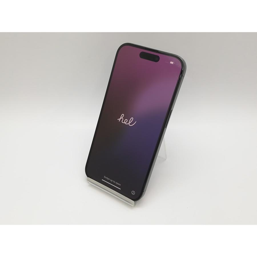 【中古】Apple 国内版 【SIMフリー】 iPhone 15 Pro 256GB ブラックチタニウム MTUC3J/A【博多】保証期間１ヶ月【ランクC】の画像