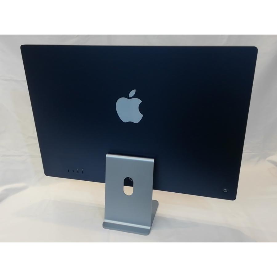 【中古】Apple iMac 24インチ 4.5K Retinaディスプレイ M3(CPU:8C/GPU:10C) 8GB/256GB ブルー MQRQ3J/A (M3・2023)【鹿児島中町】保証期間１ヶ月【ランクB】の画像