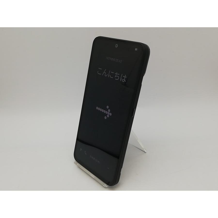 中古】NOTHING 【SIMフリー】 CMF Phone 1 8GB 128GB ブラック【鹿児島