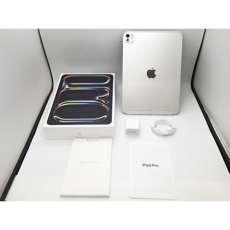 【中古】Apple 【Wi-Fi】 11インチ iPad Pro（M5/2025） 512GB シルバー 標準ガラス MDWN4J/A【鹿児島中町】保証期間１ヶ月【ランクA】の画像