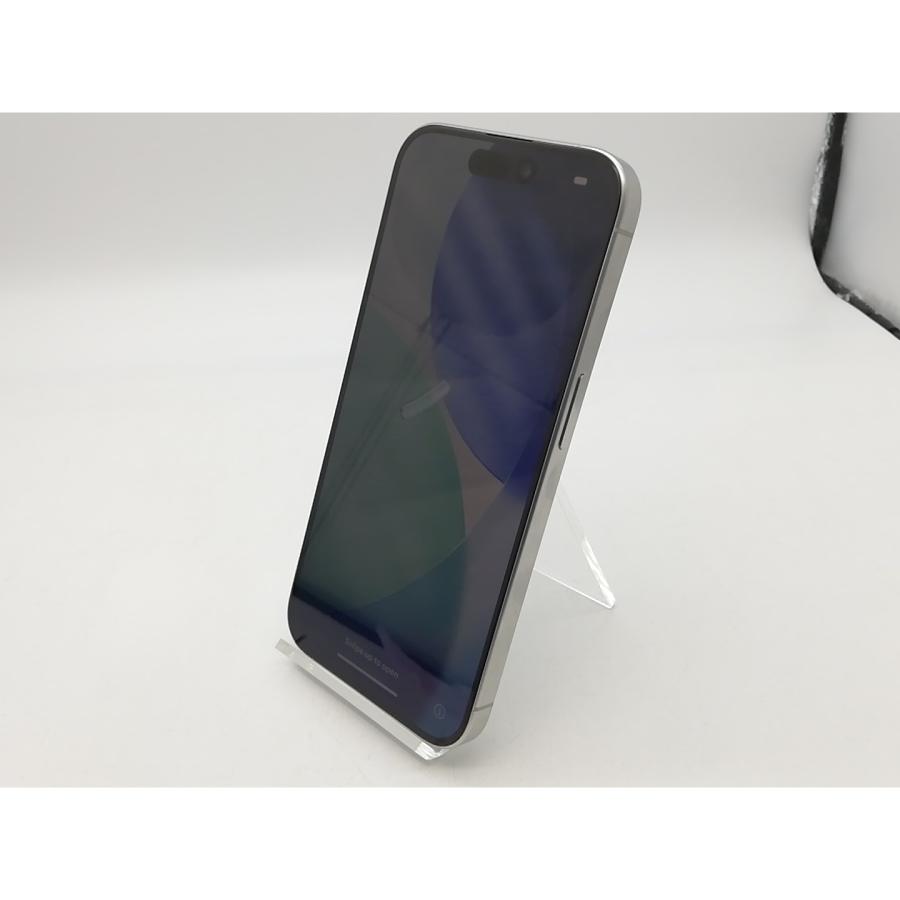 【中古】Apple 国内版 【SIMフリー】 iPhone 15 Pro 1TB ホワイトチタニウム MTUR3J/A【鹿児島中町】保証期間１ヶ月【ランクA】の画像